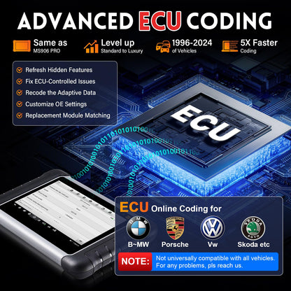 Autel MaxiPRO MP808Z-TS Scanner – 2025 ECU Coding & TPMS Tool