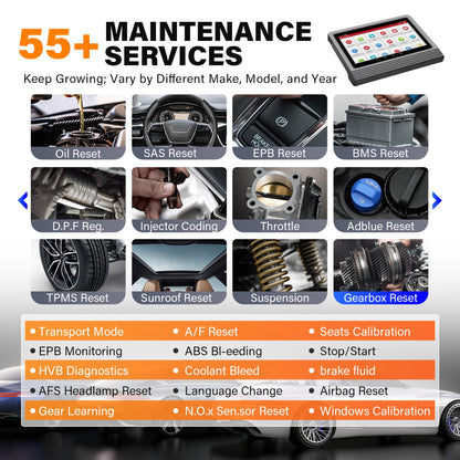 LAUNCH X431 PRO3 V+ 5.0 Elite 2025 Bidirectional Truck & Car Scanner