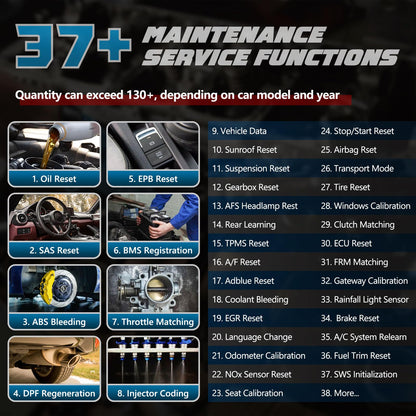 LAUNCH X431 PRO STAR 2025 OBD2 Scanner – ECU Coding & 37+ Resets