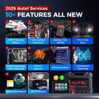 Autel MS906 MAX 2025 Scanner – Top Bi-Directional ECU Coding Tool