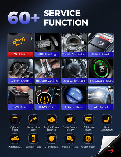 Launch X431 PRO3 V+ Elite 2025 OBD2 Scanner J2534