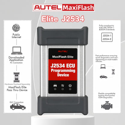 Autel MaxiFlash Elite J2534 ECU Programmer – Multi-Protocol Interface