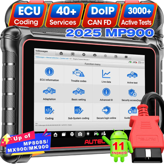 Autel MaxiPRO MP900 2025 ECU Coding & Bi-Directional OBD2 Scanner
