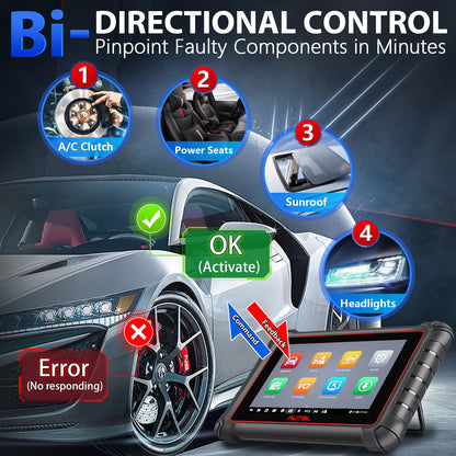 Autel MaxiPro MP900Z-BT Scanner | ECU Coding & Full System Tool