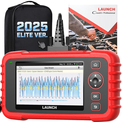 LAUNCH X431 CRP123X Plus Elite 2025 OBD2 Scanner with Full System Diagnostics