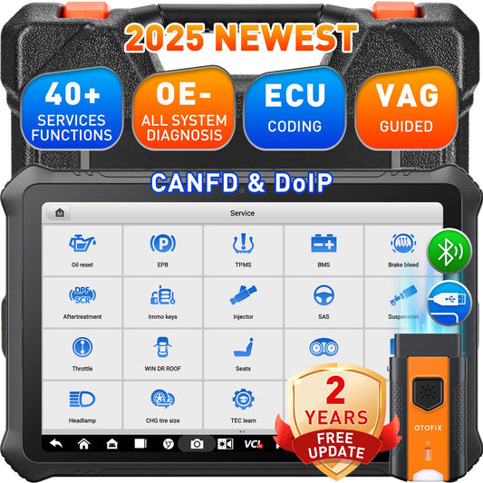 OTOFIX D1 PROS 2025 ECU Coding Scan Tool with 40+ Services & FCA SGW
