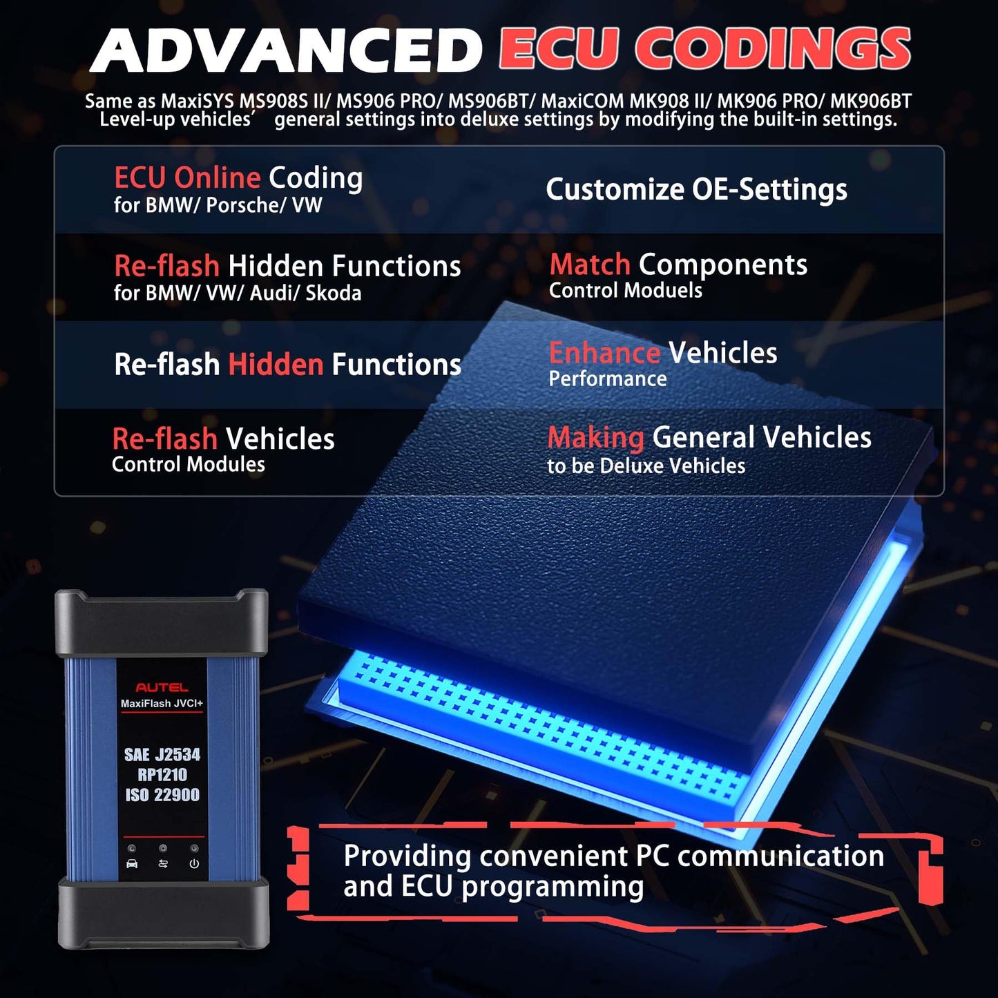 Autel IM608 PRO II Scanner – ECU Coding, 40+ Services, XP400 Pro Kit