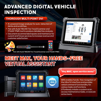 Autel MaxiSys Ultra S2 2025 Scanner with ECU Programming & AI
