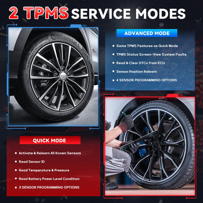 Autel MaxiTPMS TS508WF 2025 – Advanced TPMS Programming Tool