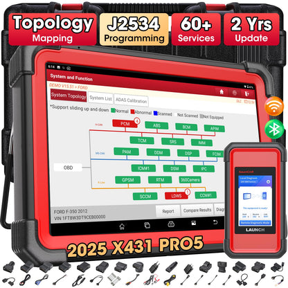 LAUNCH X431 PRO5 J2534 Reprogramming Tool with ECU Coding