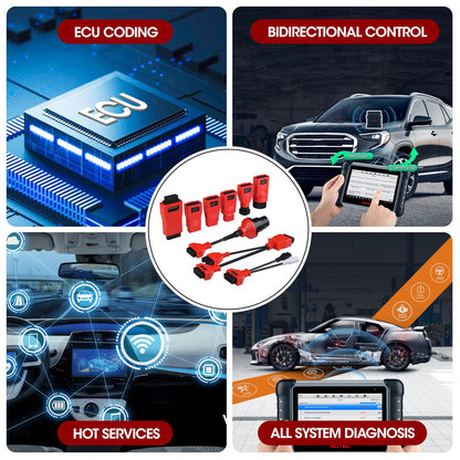 Autel MaxiSys MSOBD2KIT 9PCS Non-OBDII Adapter Kit for Autel Scanners