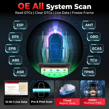 LAUNCH X431 IM Elite Scan Tool | 39+ Services & 4000+ Active Tests 2025