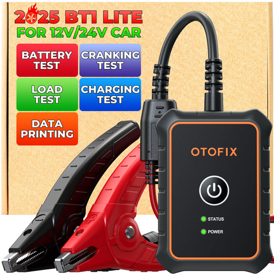 OTOFIX BT1 Lite Car Battery Tester 6V-12V with Cranking & Charging System Scan