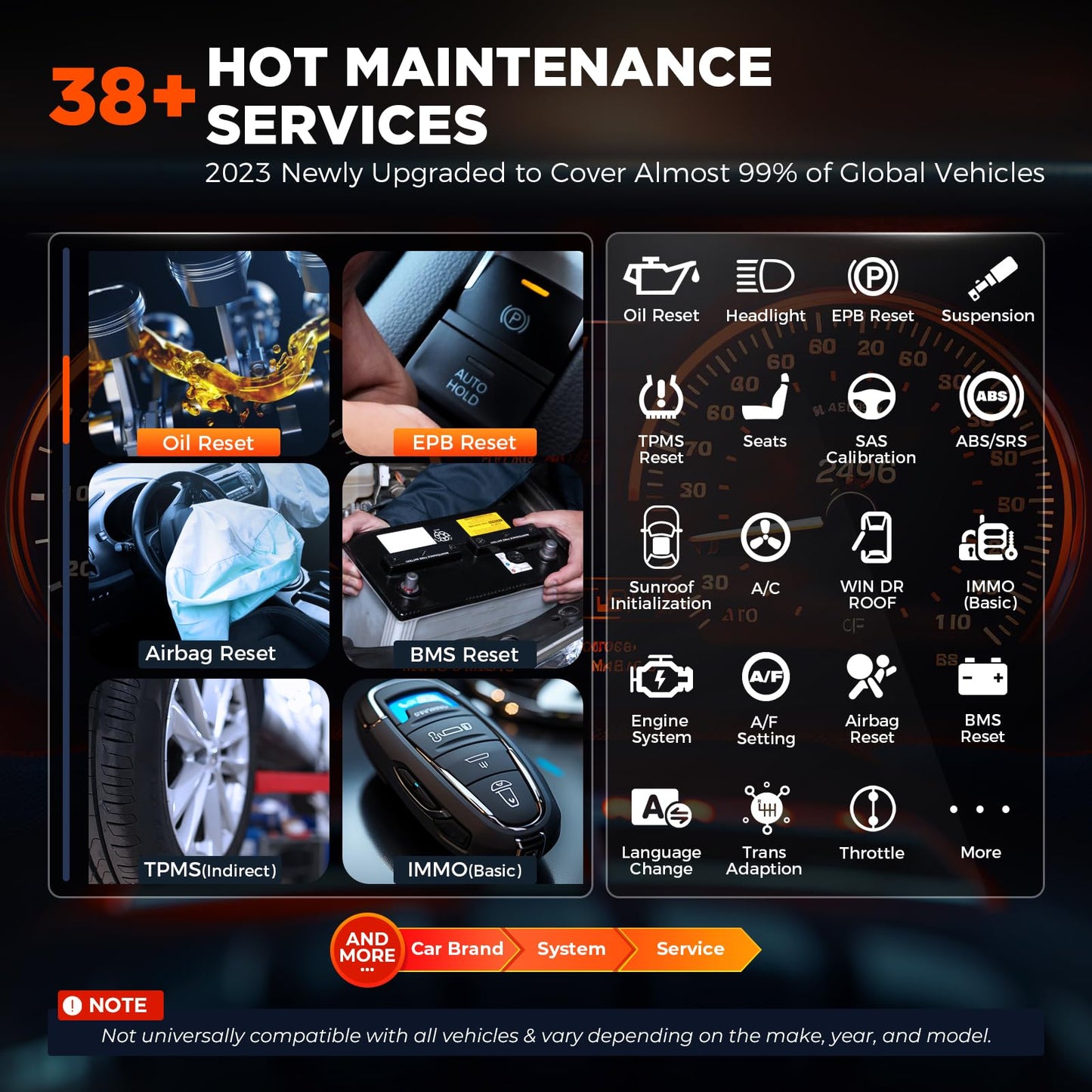 OTOFIX D1 Lite Wireless OBD2 Scanner + BT1 Lite Battery Tester Bundle