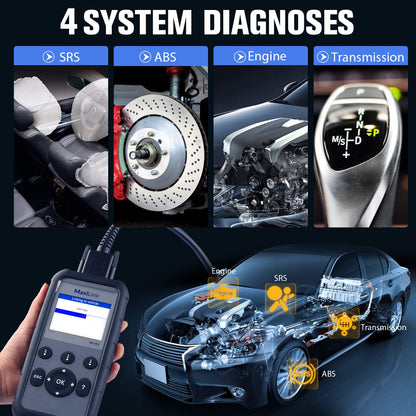 Autel MaxiLink ML629 OBD2 Scanner for ABS, SRS, Engine & Trans