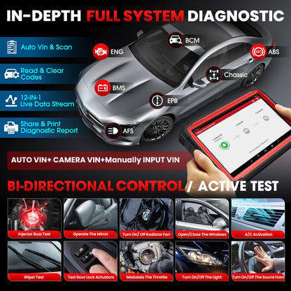 LAUNCH X431 PRO3S+ V5.0 Elite 2025 Scan Tool for Cars & Trucks