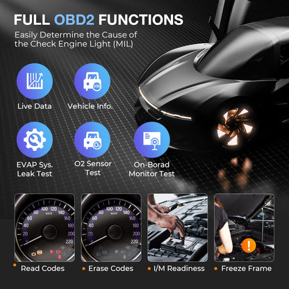 Autel MaxiLink ML629 OBD2 Scanner ABS SRS Engine Transmission