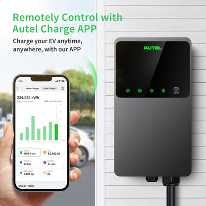 Autel MaxiCharger Home EV Charger 50A 240V Level 2 WiFi