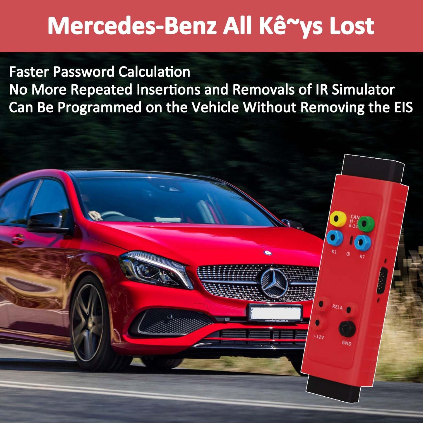 Autel G-BOX2 Key Programming Adapter for Benz & BMW