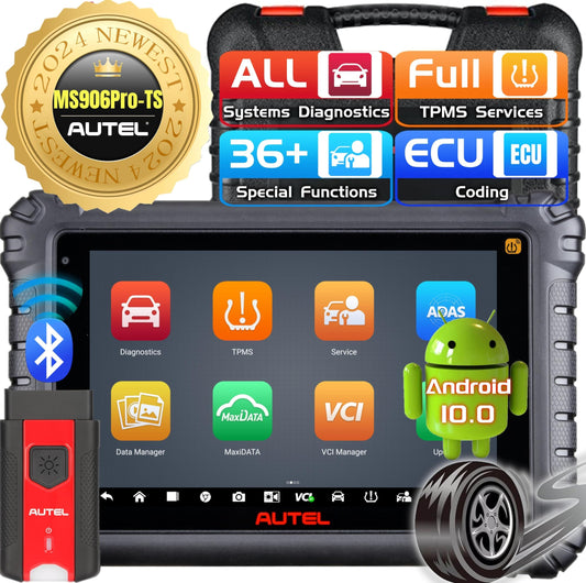 Autel MaxiSys MS906 PRO TS OBD2 Scanner – ECU Coding & 36+ Services