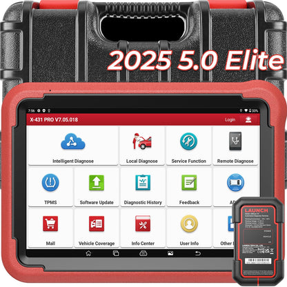 LAUNCH X431 PROS V+ 5.0 Elite 2025 OBD2 Scanner