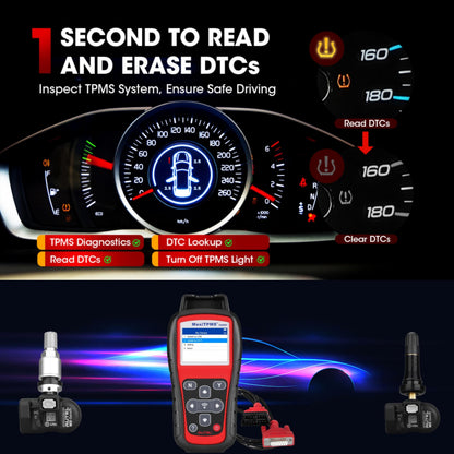 Autel MaxiTPMS TS508WF TPMS Tool – Sensor Programming & Relearn