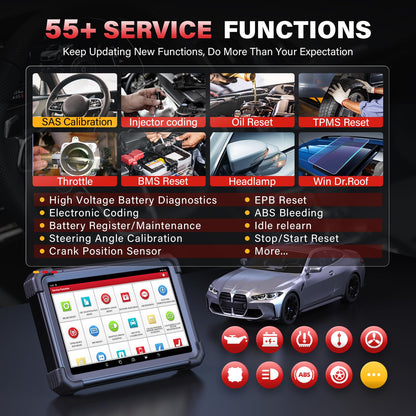 Launch X431 PRO3 APEX Wireless OBD2 Scanner 2025 Upgrade