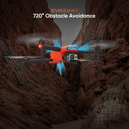 Autel Robotics EVO II Dual 640T V3, 640x512 Thermal Imaging Drone, Remote ID Supported, 0.8'' CMOS&50MP 8K RYYB Sensor,10+ Temp Measurement, D-RI Ranges, Thermal Analysis Tool, for Search&Rescue/Power Inspection/Public Safety/Hunting
