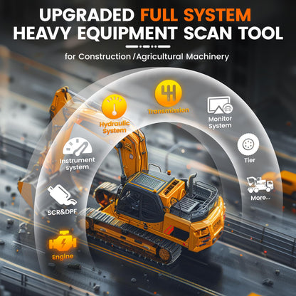ANCEL HD3600 Heavy Equipment Diagnostic Tool with DPF & Full-System Scan