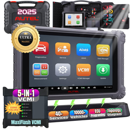 Autel MaxiSys Ultra OBD2 Scanner Tablet – Full System Diagnostic & ECU Coding