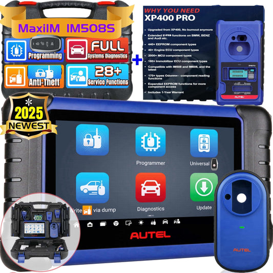 Autel IM508S + XP400PRO Key Programmer & Diagnostic Tool