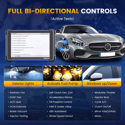 ThinkScan 689BT OBD2 Scanner with ECU Coding & 34 Services