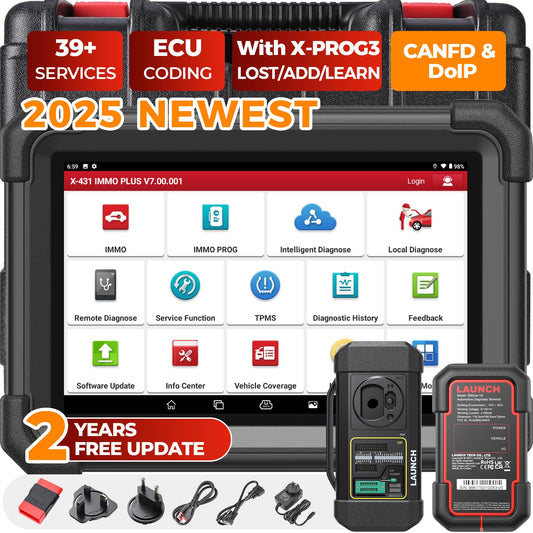 Launch X431 1MM0 Plus PROG3 Diagnostic Scanner & ECU Coding