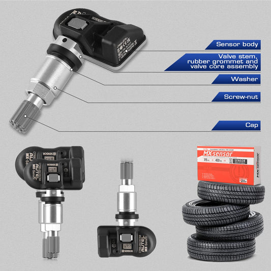 Autel TPMS MX Sensor 2-in-1 Dual Frequency 315/433MHz - Programmable