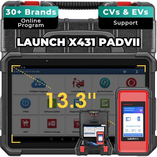LAUNCH X431 PADVII Elite – ECU Programming & HD Truck Scanner