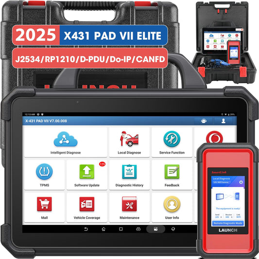 LAUNCH X431 PAD VII Elite 2025 - Advanced ECU Programming & Diagnostic Scanner