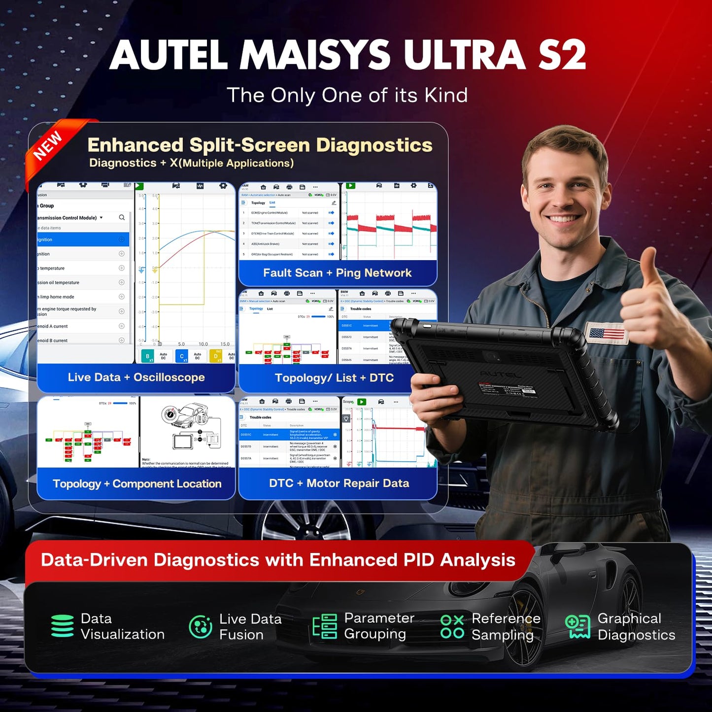 Autel MaxiSYS Ultra S2 2025 | AI Scanner with ECU Programming