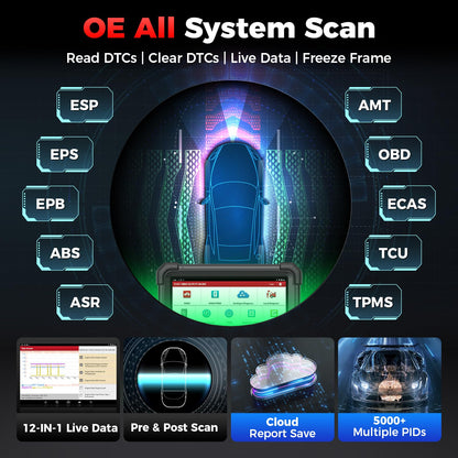 LAUNCH X431 IMM Elite with X-PROG3 ECU Programmer & 39+ Services
