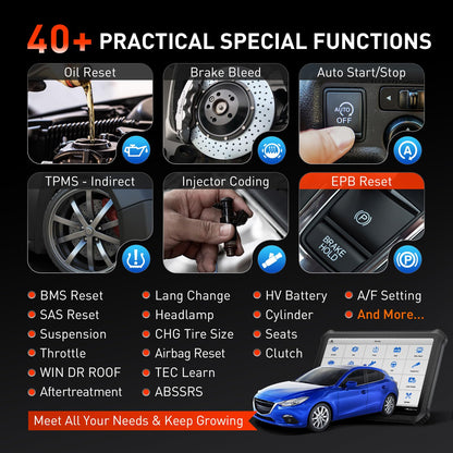 OTOFIX D1 PROS 2025 ECU Coding Scan Tool with 40+ Services & FCA SGW