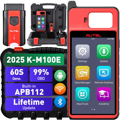 Autel MaxiIM KM100E Scanner – 2025 IM Lite Tool with APB112