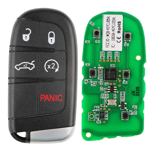 Autel IKEYCR5TPR 5-Button Smart Key for Chrysler & Dodge