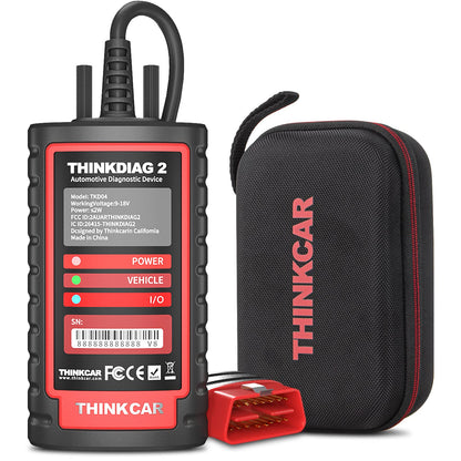 Thinkdiag2 OBD2 Scanner with ECU Coding & 15 Reset Functions