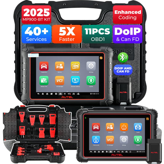 Autel MaxiPRO MP900BT Kit 2025 Scanner | 40+ Resets & ECU Coding