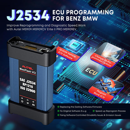 Autel MaxiFlash J2534 VCI – 2025 ECU Programming Tool