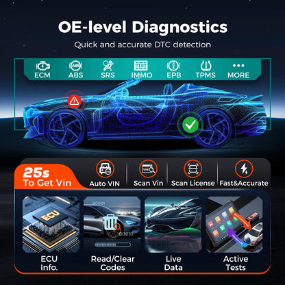 OTOFIX D1 PROS ECU Coding Scanner with Bi-Directional Control & 40+ Resets