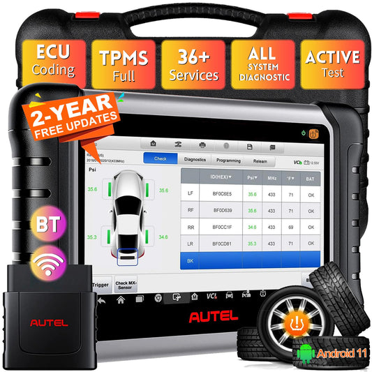 Autel MP808Z-TS Scanner with ECU Coding & TPMS Functions
