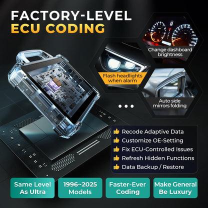 LAUNCH X431 PADVII Elite – ECU Programming & HD Truck Scanner