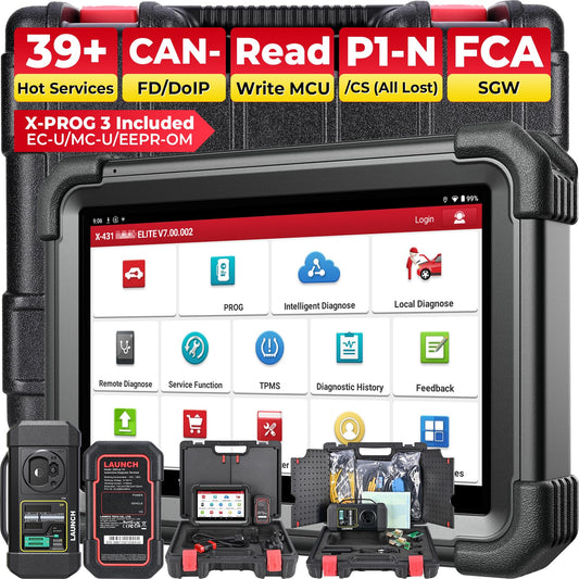 LAUNCH X431 IM Elite Scan Tool | 39+ Services & 4000+ Active Tests 2025