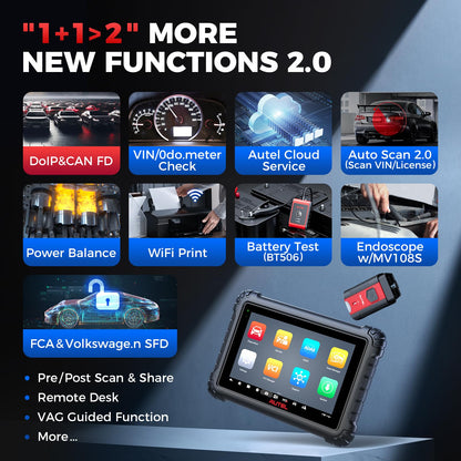 Autel MaxiSYS MS906MAX Scanner 2025 – ECU Coding & 40+ Reset Services