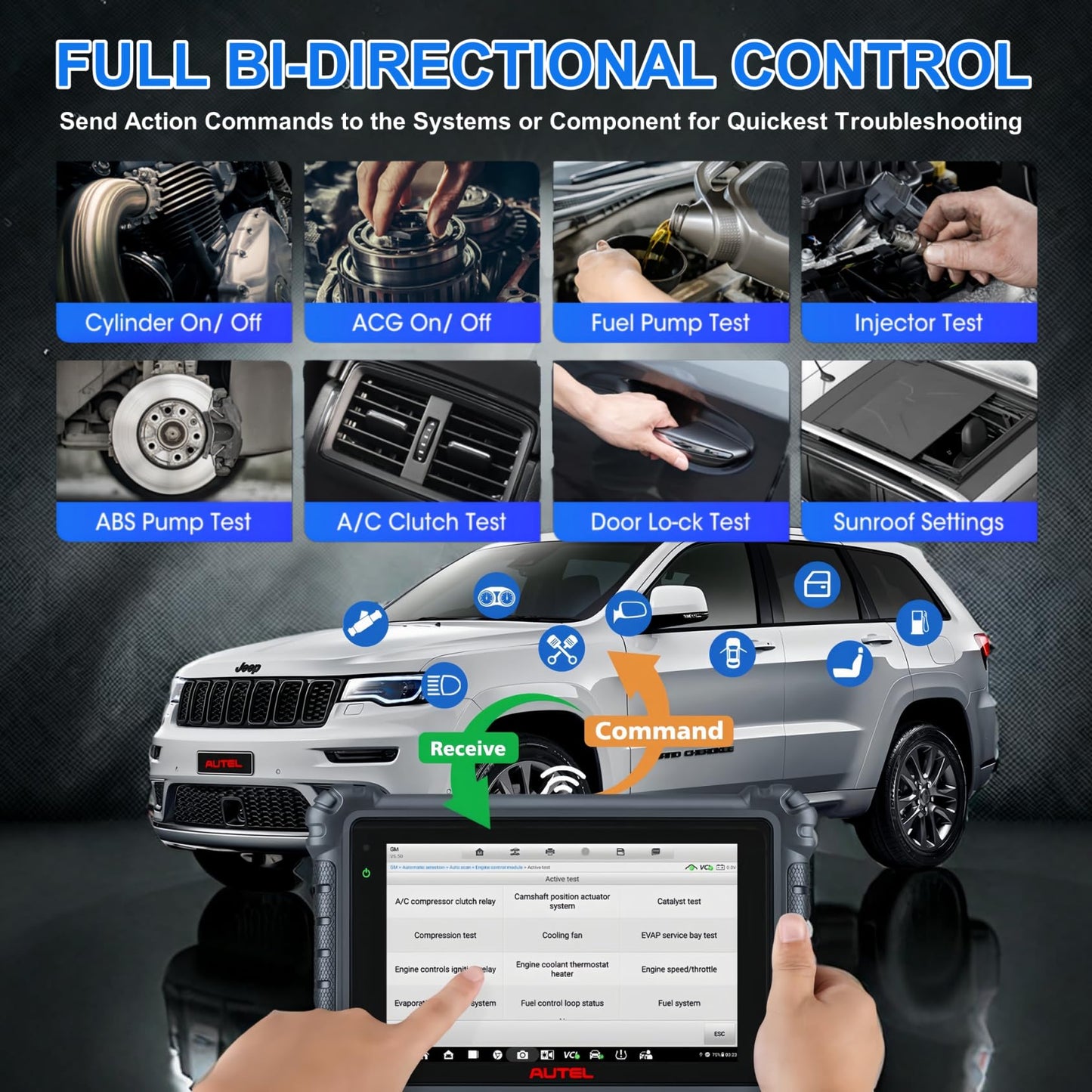 Autel MaxiSys MS906 Pro 2025 ECU Coding OBD2 Scanner with 36+ Services